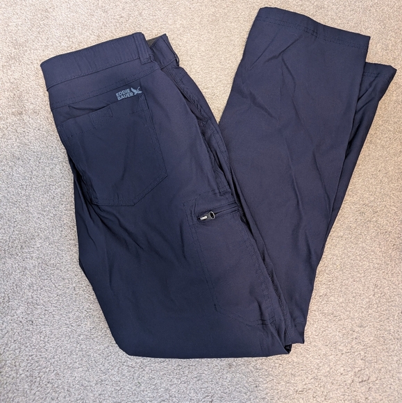 3 For $24 Eddie Bauer Men's Dark Blue Chinos - Picture 2 of 9